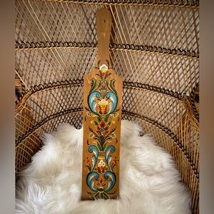 Scandinavian Norwegian Rosemaling Wall Art